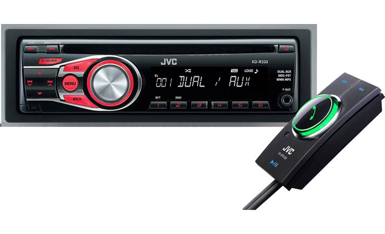 JVC CD Receiver / Bluetooth® Adapter Package Front