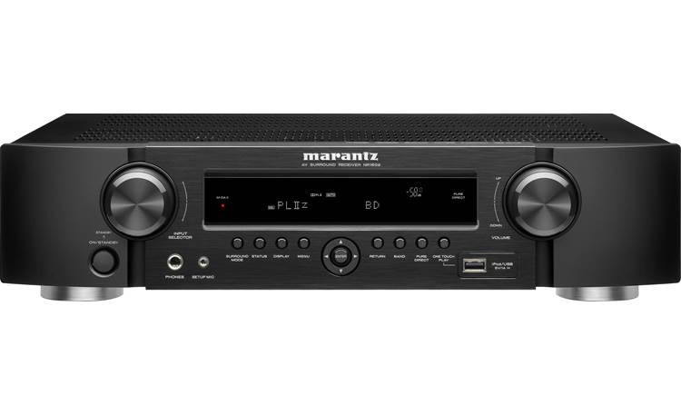 Marantz NR1602 Home theater receiver with 3D-ready HDMI switching
