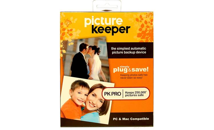 Picture Keeper Pro Automatic Photo Backup Device Packaging