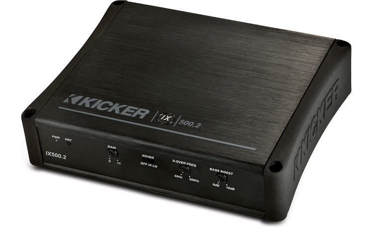 Kicker IX500.2 2-channel car amplifier — 125 watts RMS x 2 Kicker IX500.2 2-channel car amplifier — 125 watts RMS x 2