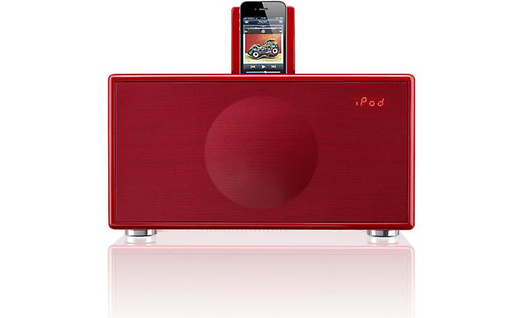 Geneva Sound System Model M (Red) Powered iPod®/iPhone® speaker