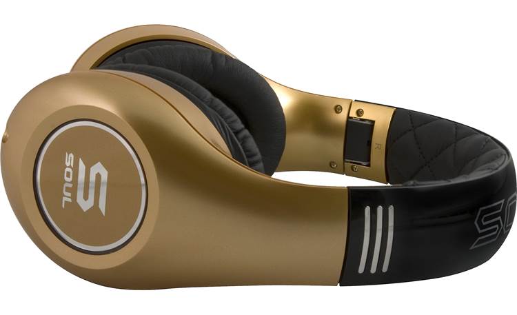 Soul by Ludacris SL300 Gold Noise canceling headphones with in