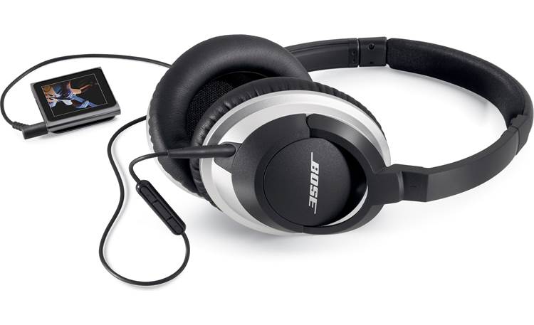 Bose® AE2i audio headphones Connected to an iPod® nano® (iPod not included)