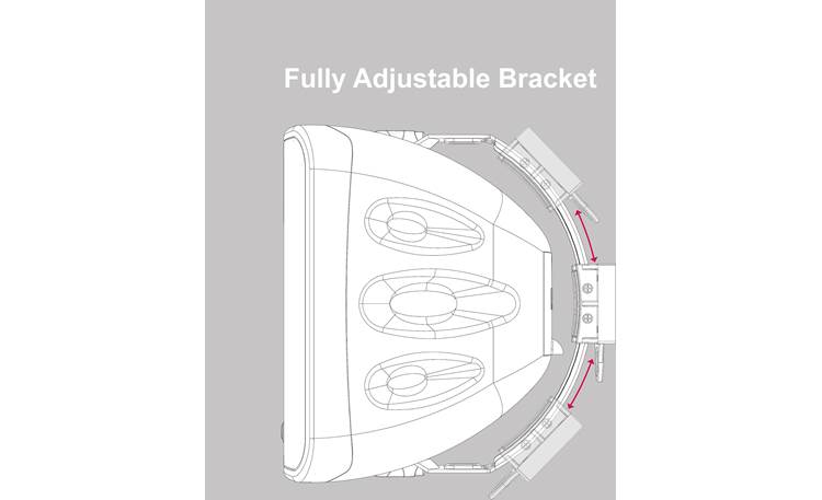 PSB CS1000 Mounting bracket diagram