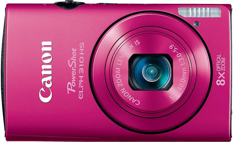 Canon PowerShot ELPH 310 HS Pink 12.1 MP 28mm Wide Angle Digital