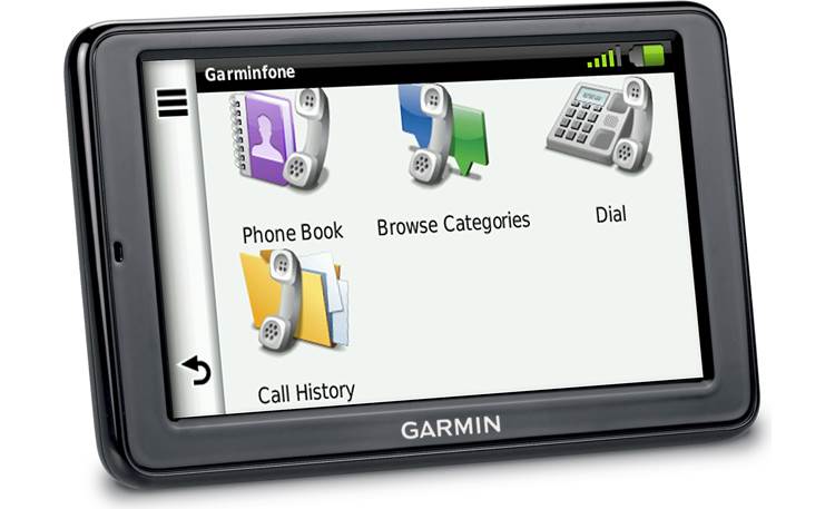Garmin 2595LMT Portable navigator with voice-activated navigation plus free lifetime map and traffic updates Crutchfield