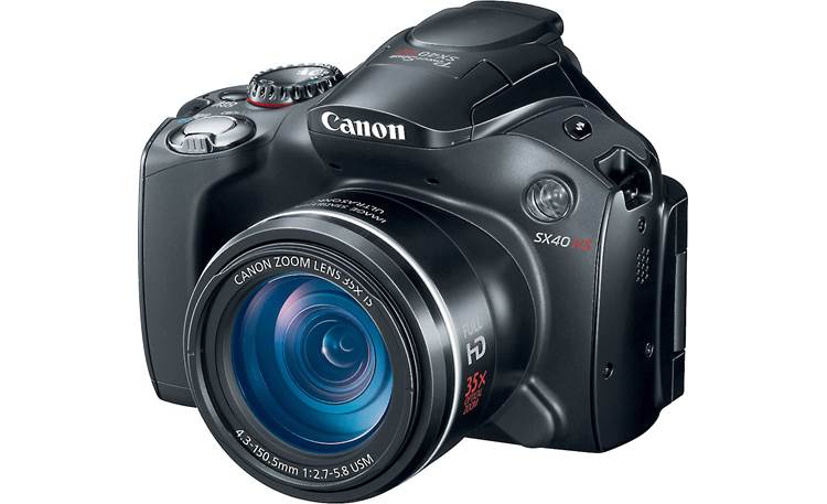 Canon PowerShot SX40 HS 12.1-megapixel digital camera with 35X