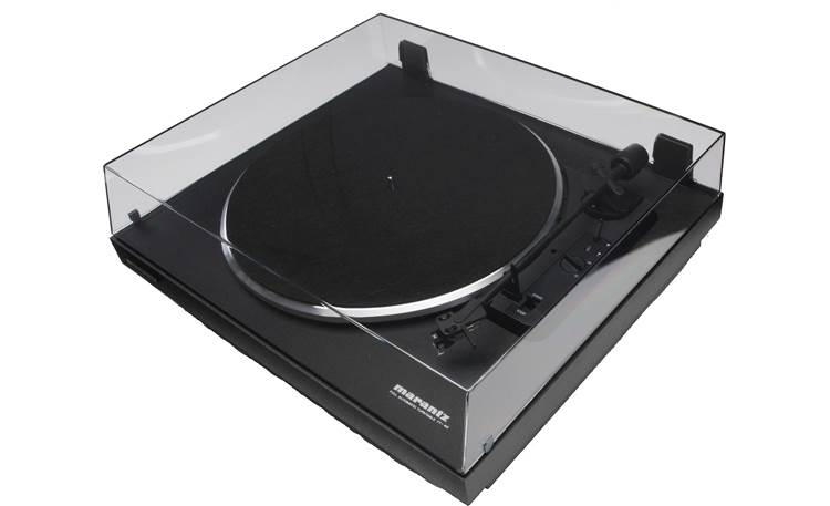 Marantz TT42 Shown with dust cover attached