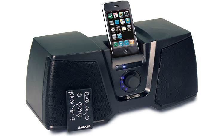 Kicker iK350 Powered speaker system for iPod® and iPhone® at