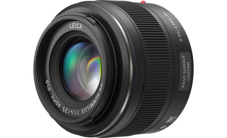 Panasonic H-X025 25mm f/1.4 Lens Leica DG Summilux high-sensitivity lens at  Crutchfield