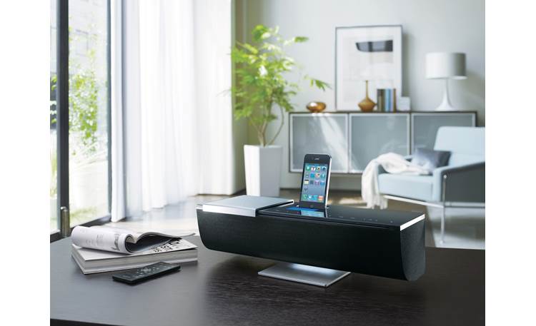 Onkyo ABX-100 Powered speaker system for iPod®/iPhone® at Crutchfield