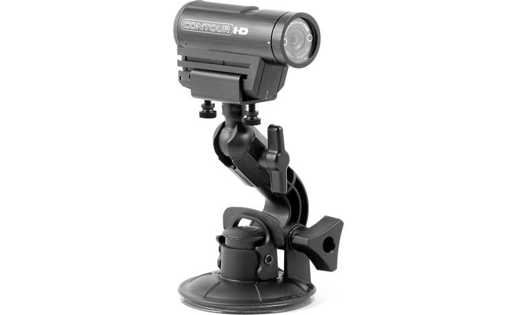 Contour Suction Cup Mount with camera (not included) in mount
