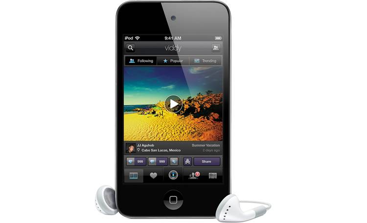 desagradable Florecer estéreo Apple 32GB iPod touch® (Black) Customizable Wi-Fi® digital media player  with HD video at Crutchfield