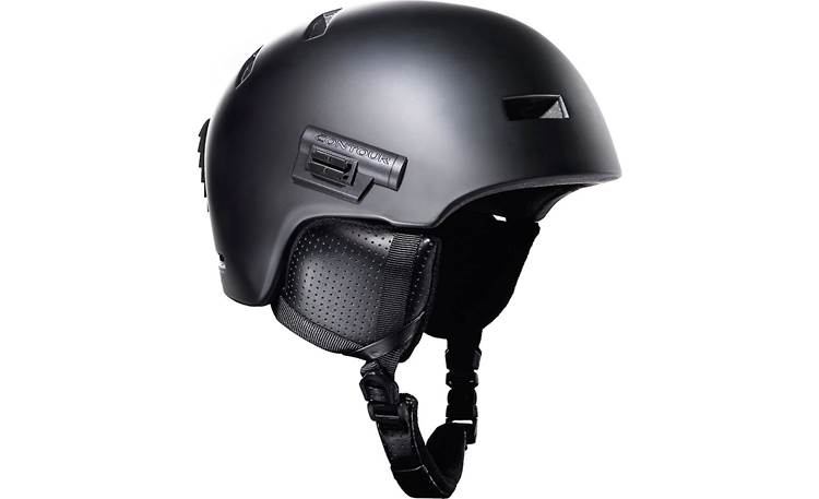 Contour Left Profile Mount affixed to side of helmet