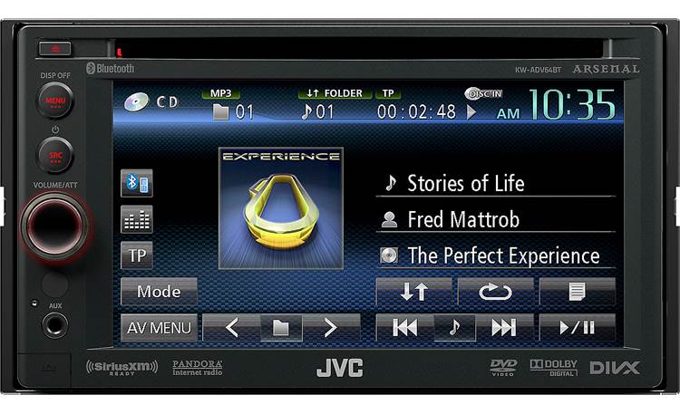 JVC KW-ADV64BT KWADV64BT KW-ADV65BT KWADV65BT GENUINE TOUCH SCREEN PANEL 