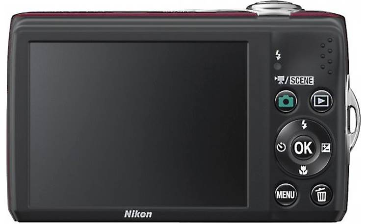 Nikon Coolpix L24 (Red) 14-megapixel digital camera with 3.6X 