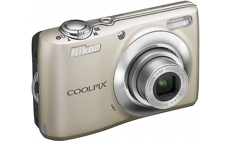 Nikon Coolpix L24 (Silver) 14-megapixel digital camera with