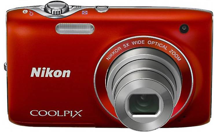 Nikon Coolpix S3100 (Red) 14-megapixel digital camera with 5X optical ...