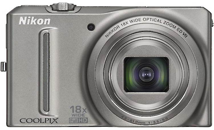 Nikon Coolpix S9100 (Silver) 12.1-megapixel digital camera with 18X ...