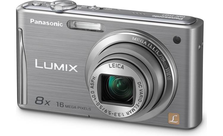 Minachting zwemmen Telegraaf Panasonic Lumix DMC-FH27 (Silver) 16.1-megapixel digital camera with 8X  optical zoom at Crutchfield