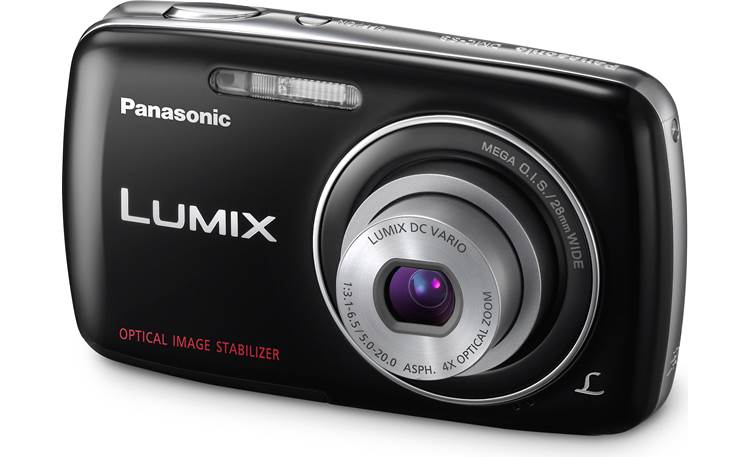 Panasonic Lumix (Black) 14.1-megapixel digital 4X zoom at Crutchfield