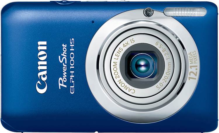 Canon PowerShot Elph 100 HS (Blue) 12.1-megapixel digital camera with ...