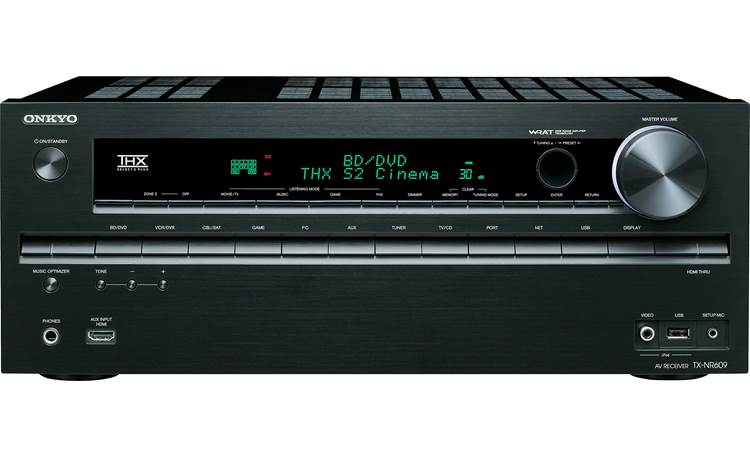 NR609 7.2 Channel Network THX Certified A/V Receiver Discontinued by Manufacturer Onkyo TX 