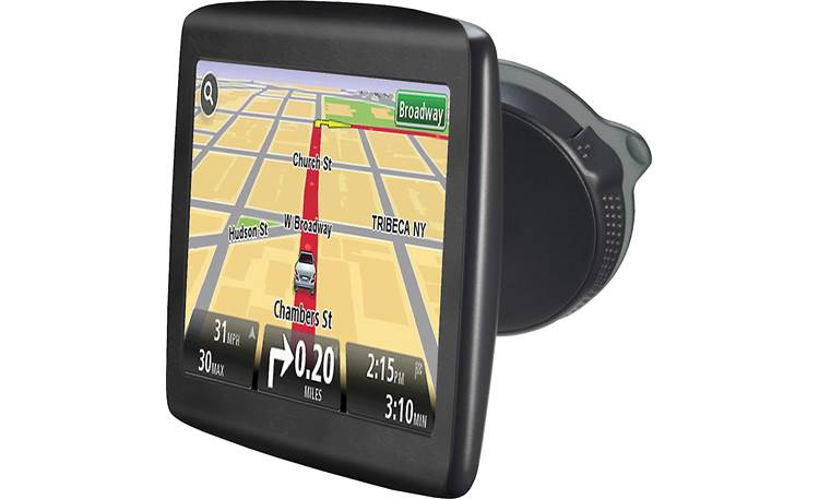 TomTom VIA 1505 Portable navigator with 5" screen at Crutchfield