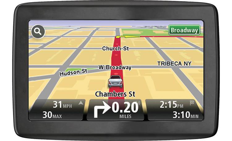 TomTom VIA 1505 M Portable navigator with 5" screen and Lifetime at Crutchfield