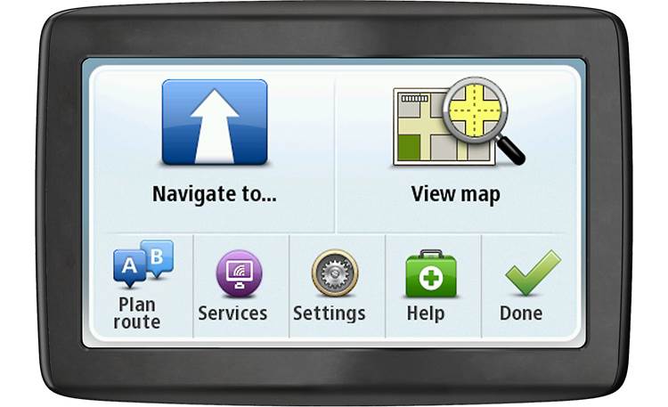 TomTom VIA 1505 M Portable navigator with 5 screen and Lifetime Maps at  Crutchfield