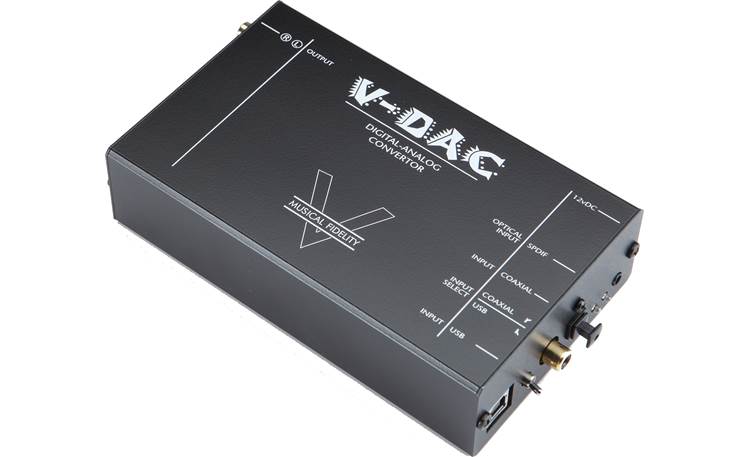 Musical Fidelity V-DAC Stereo digital-to-analog converter at Crutchfield