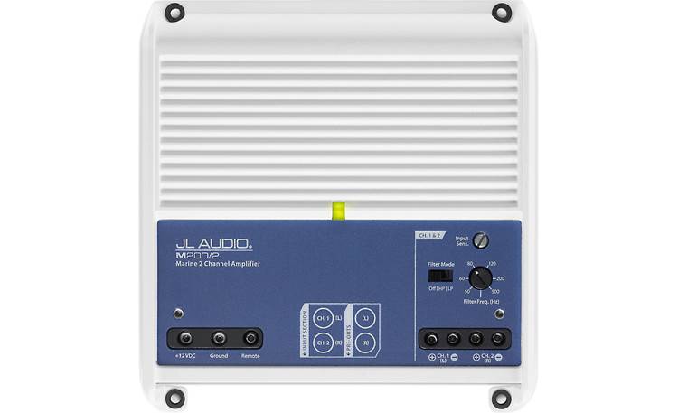 JL Audio M200/2 Control panel