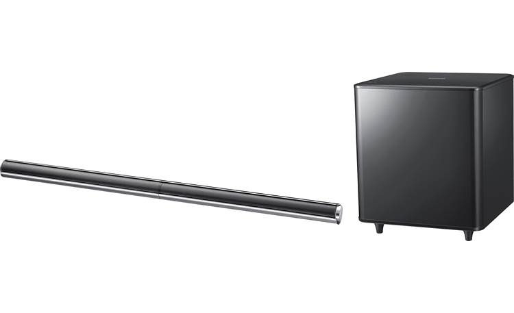Samsung HW-E551 (Silver) Powered home sound bar with subwoofer at Crutchfield