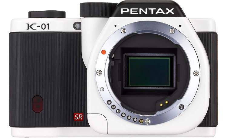 Pentax K-01 (no lens included) (White) 16-megapixel hybrid ...