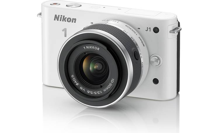 Nikon 1 J1 Gift Pack Includes white Nikon 1 J1 w/10-30mm lens, 8GB