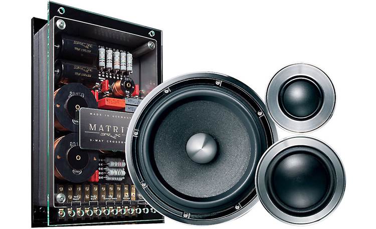 Winderig Gematigd Voor type Brax Matrix M3CPP 6-3/4" 3-way component speaker system at Crutchfield