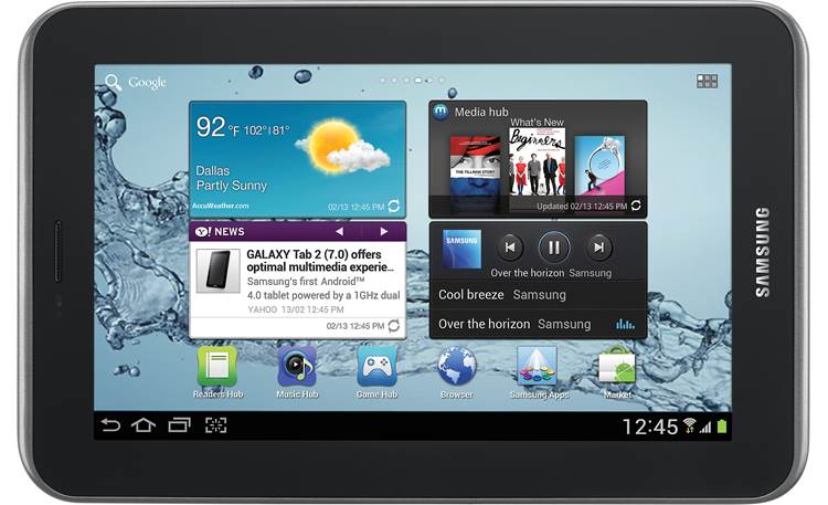 Samsung Galaxy Tab 2 Front