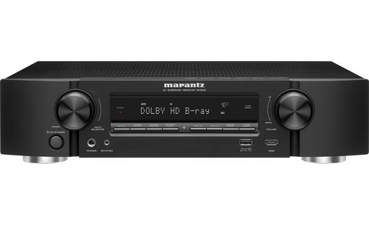 Marantz NR1603 7.1-channel home theater receiver with Apple