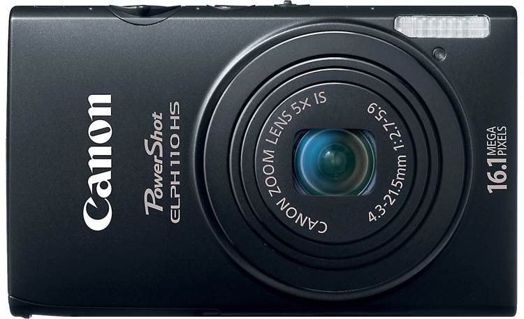 Canon PowerShot Elph 110 HS Front - Black