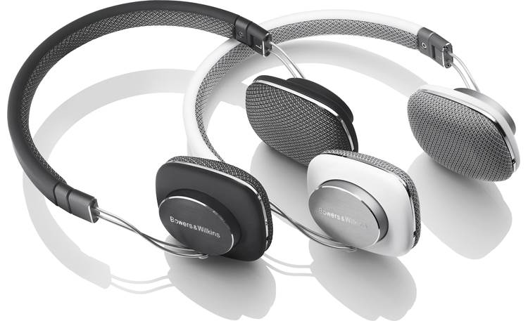 Bowers & Wilkins P3 (White) Portable, folding on-ear headphones 