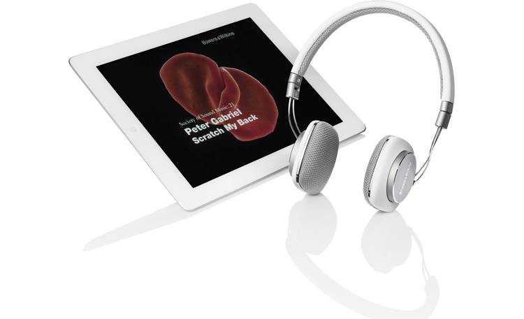 Bowers & Wilkins P3 Shown with iPad® (not included)