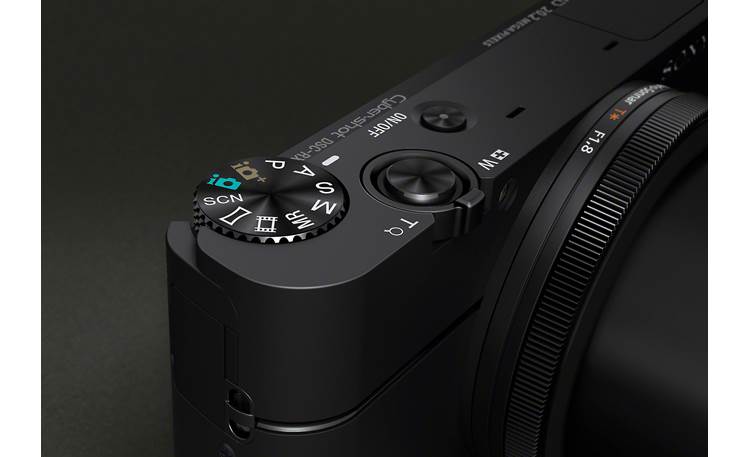 Sony Cyber-shot® DSC-RX100 Control dial and shutter