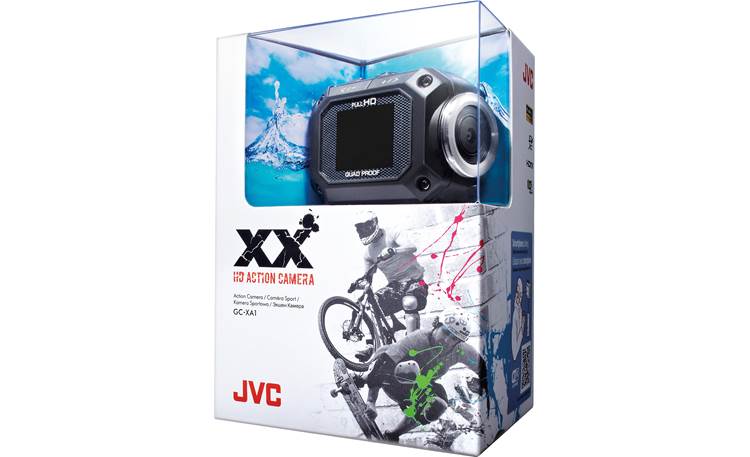 Action Camera 14-in-1 Accessories Bundle W/ Case for JVC GC-XA1 ADIXXION 