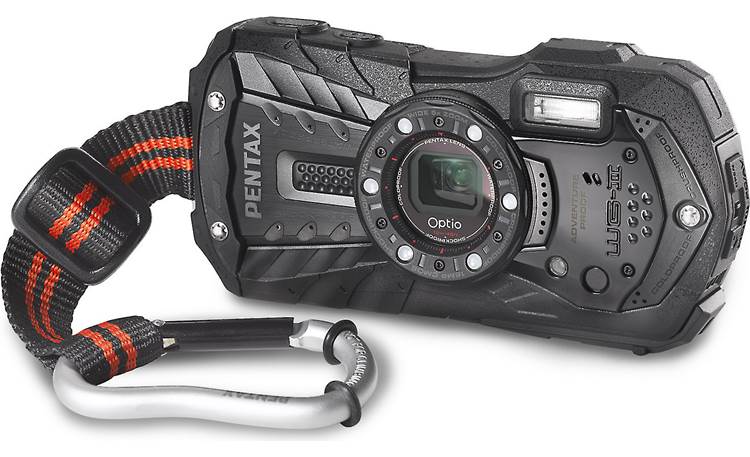 Pentax (Black) Tough style 16-megapixel waterproof digital with 5X optical zoom Crutchfield