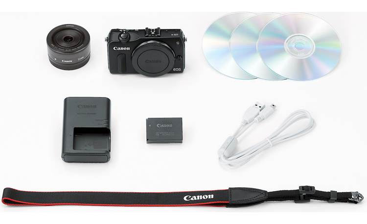 Canon EOS M Supplied accessories