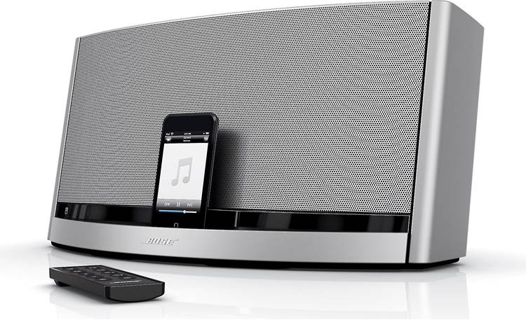Bose® SoundDock® 10 <em>Bluetooth®</em> digital music system Right front view (iPhone not included)