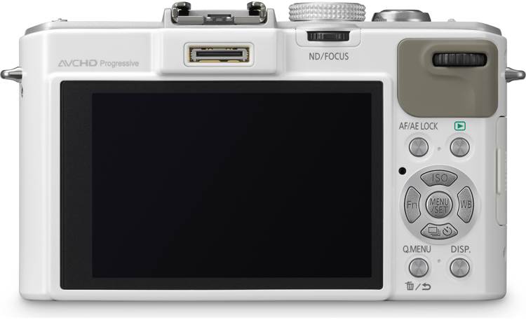 Panasonic Lumix® DMC-LX7 (White) 10.1-megapixel digital camera 