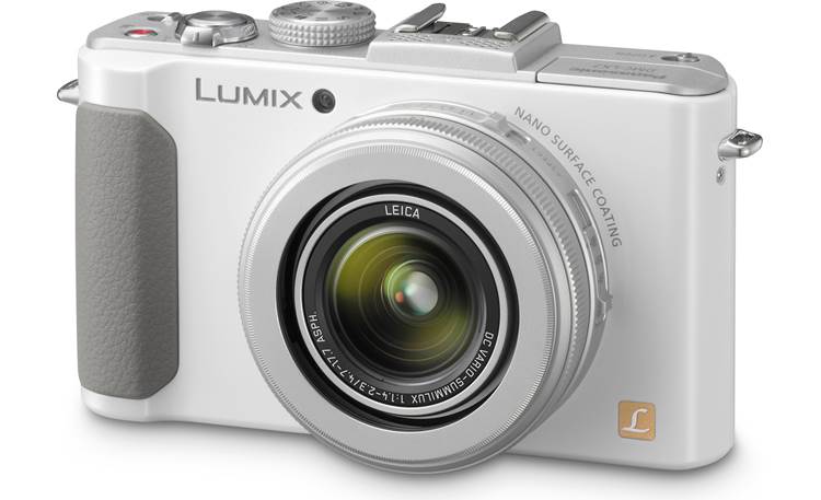 Panasonic Lumix® DMC-LX7 (White) 10.1-megapixel digital camera 