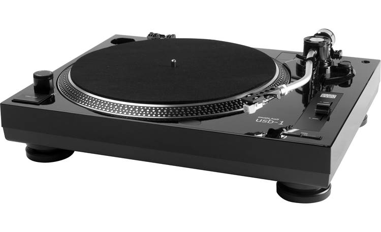 Music Hall USB-1 Manual belt-drive turntable with USB and phono preamp at