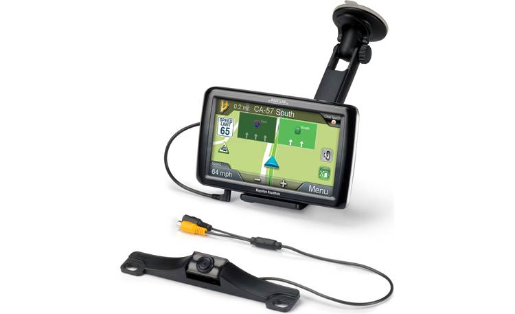 Magellan RoadMate 5255T-LM (with Wireless Back-Up Camera) Portable navigator  with landmark guidance, free traffic info, and lifetime map updates at  Crutchfield